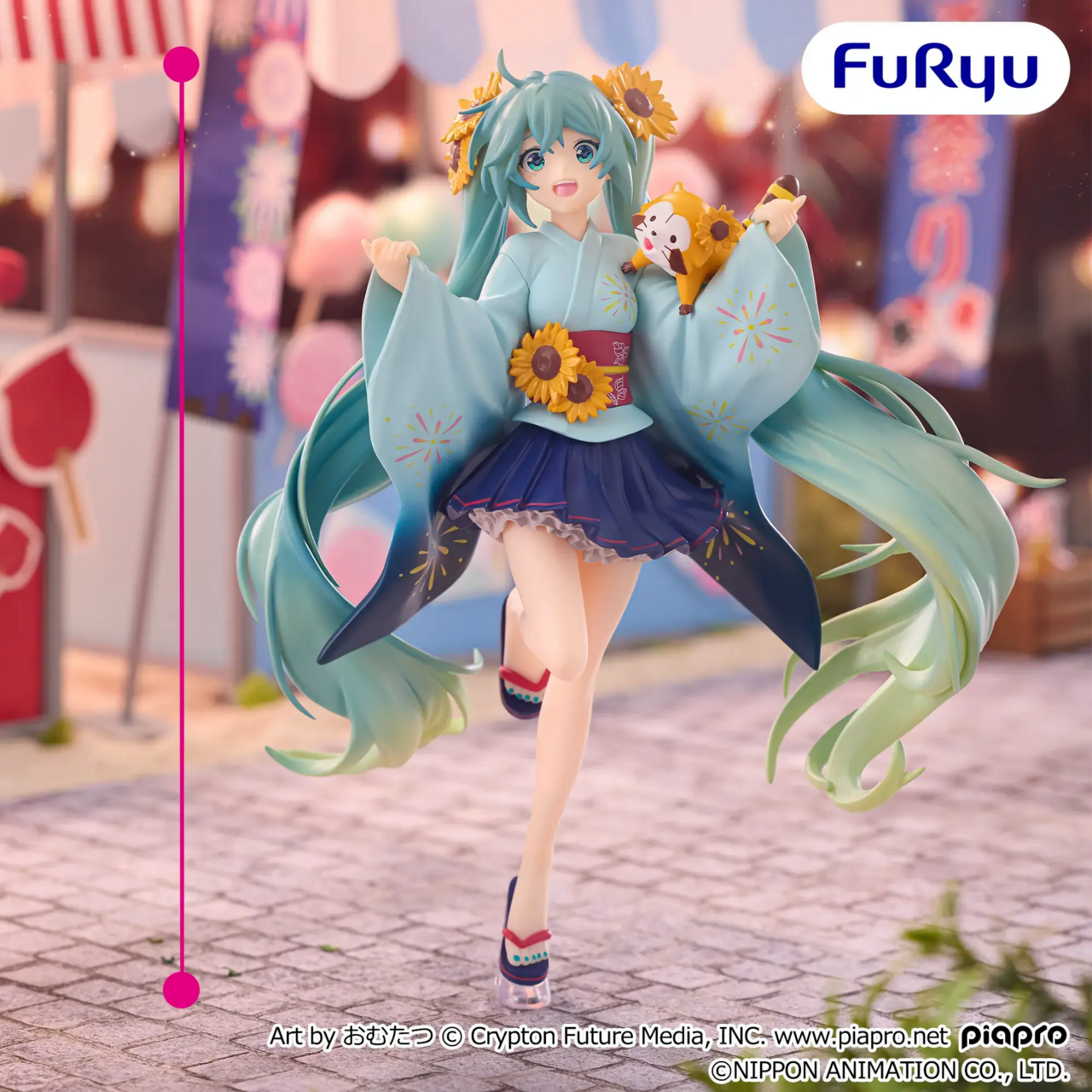 FuRyu - Araiguma Rascal x Hatsune Miku ~Summer Festival ver.~ Special Figure