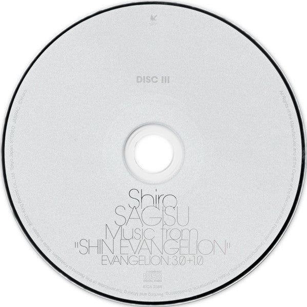 Shiro Sagisu - Music From “Shin Evangelion” Evangelion:3.0+1.0 3 CD