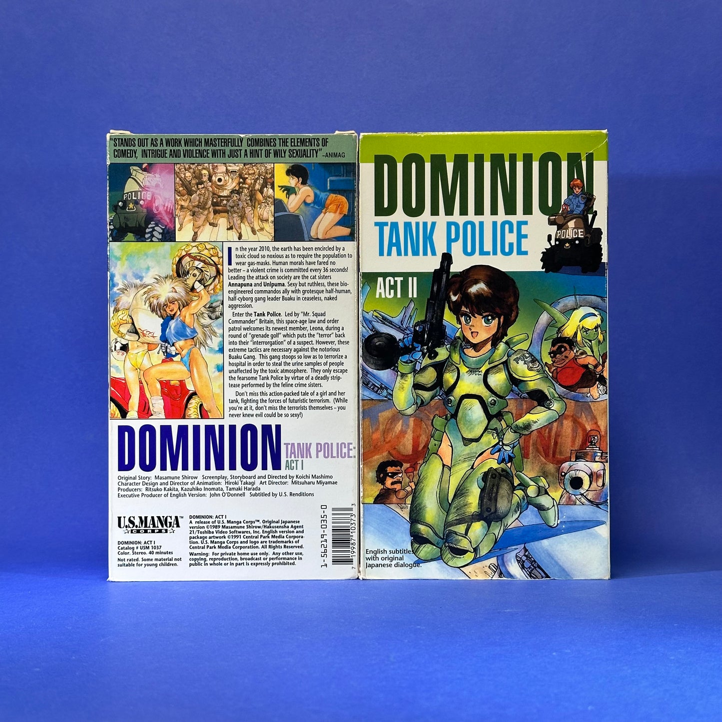 Dominion Tank Police VHS