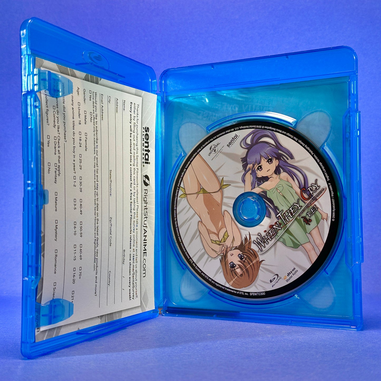 Higurashi: When They Cry — Rei ~Season 3~ Blu-ray