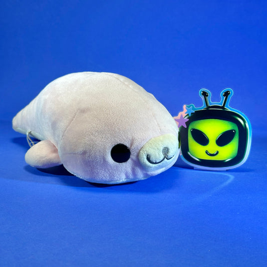 San-X - 2007 Mamegoma Sakura Large Plush