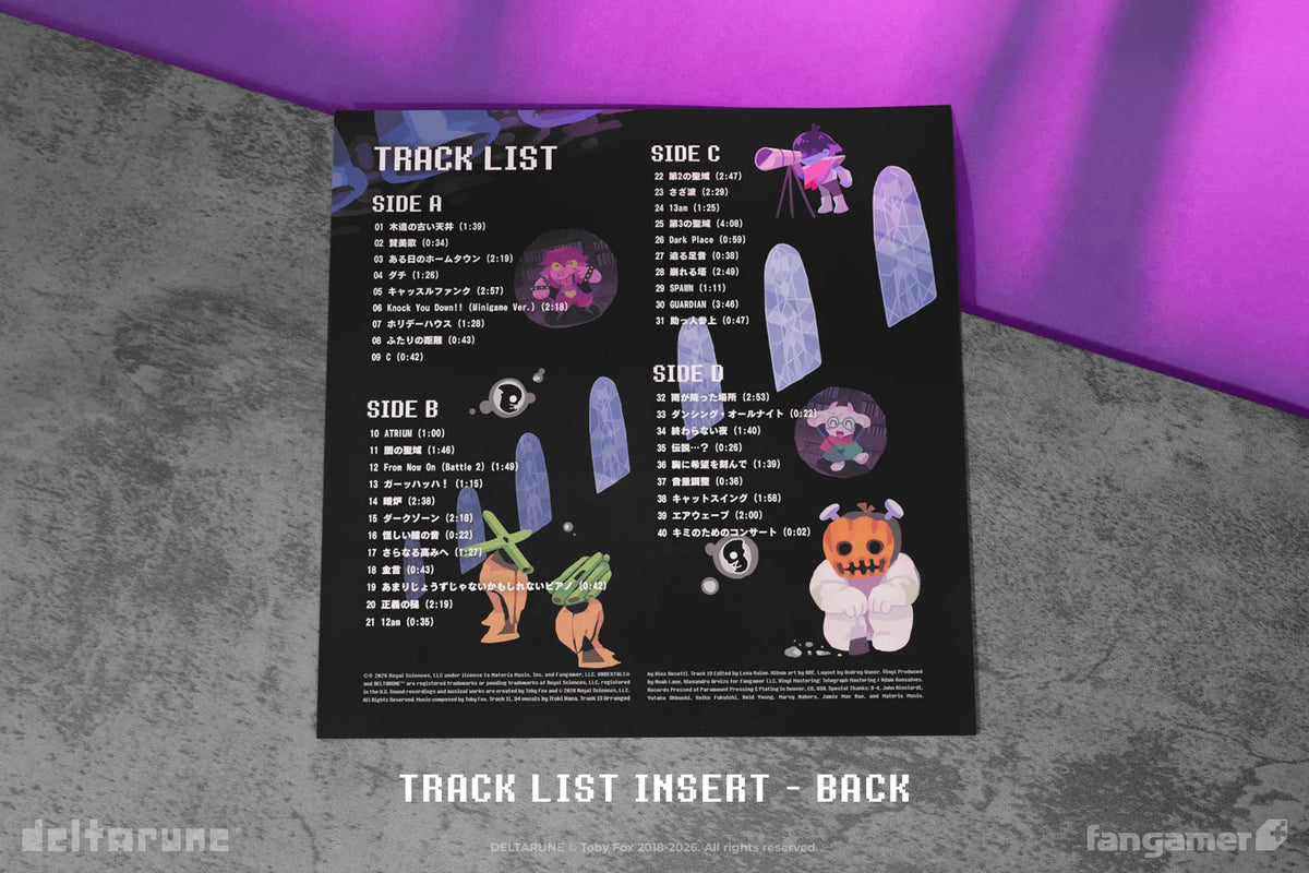 DELTARUNE Chapter 4 Vinyl Record