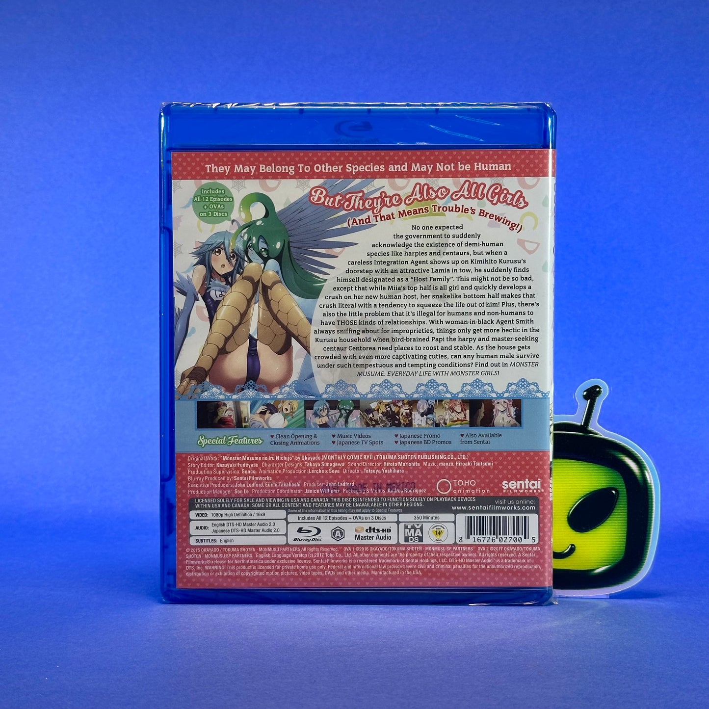 Monster Musume: Everyday Life With Monster Girls - Blu-ray
