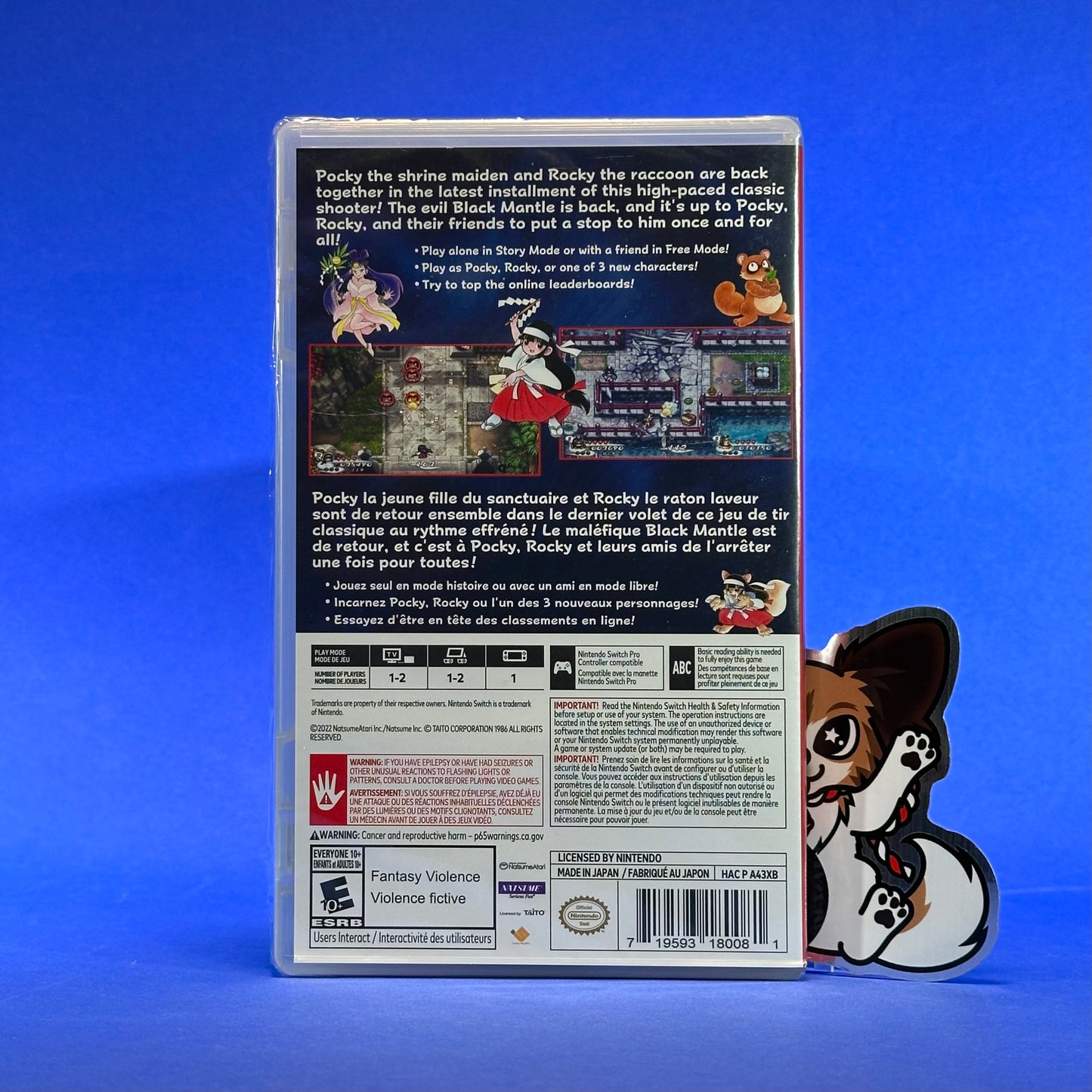 Pocky & Rocky: Reshrined - Nintendo Switch