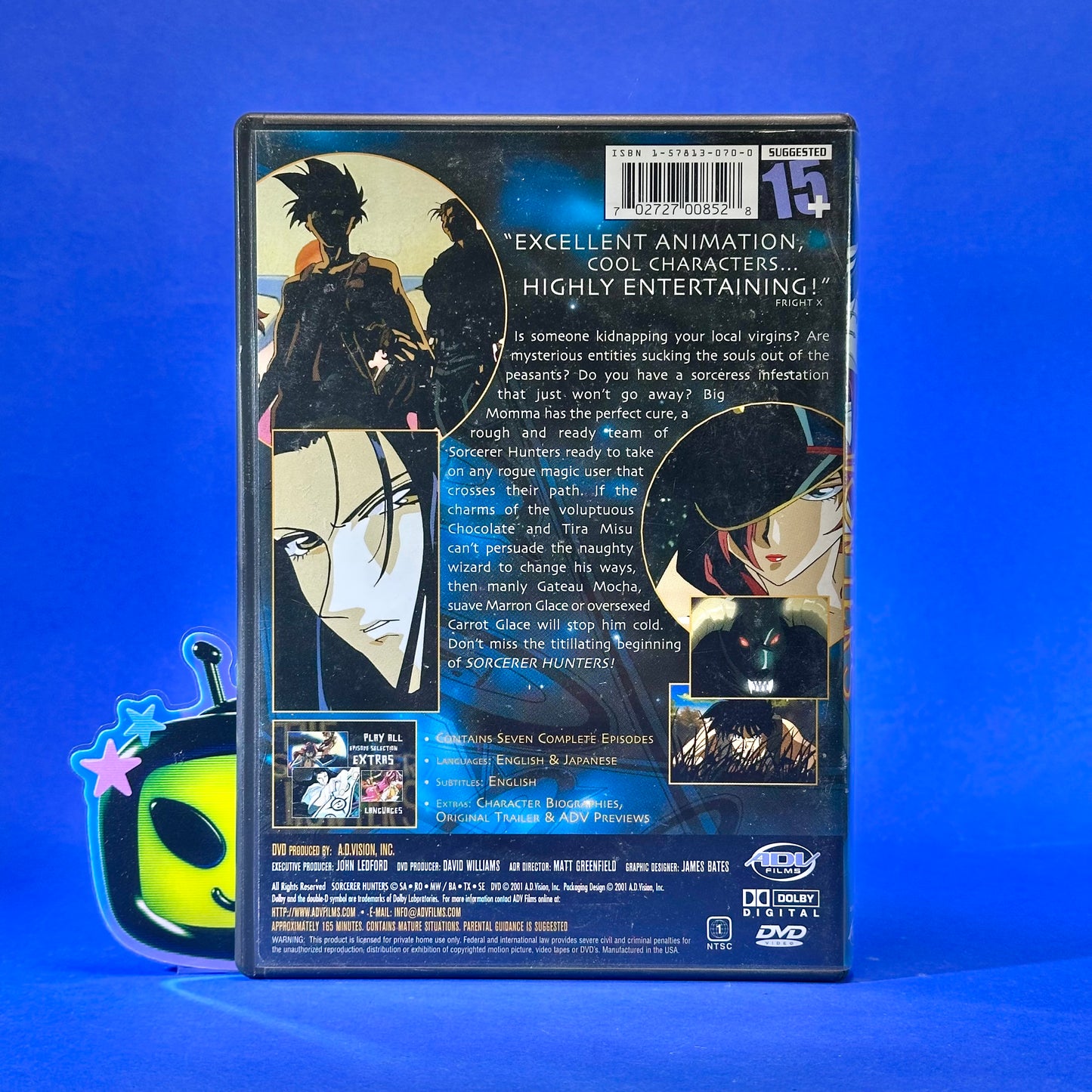 Sorcerer Hunters (TV) DVD
