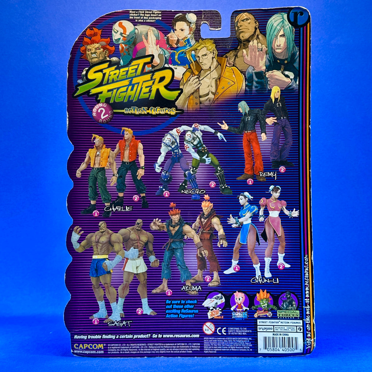 ReSaurus - 1999 Street Fighter III - Remy ~Round Two~ Action Figure