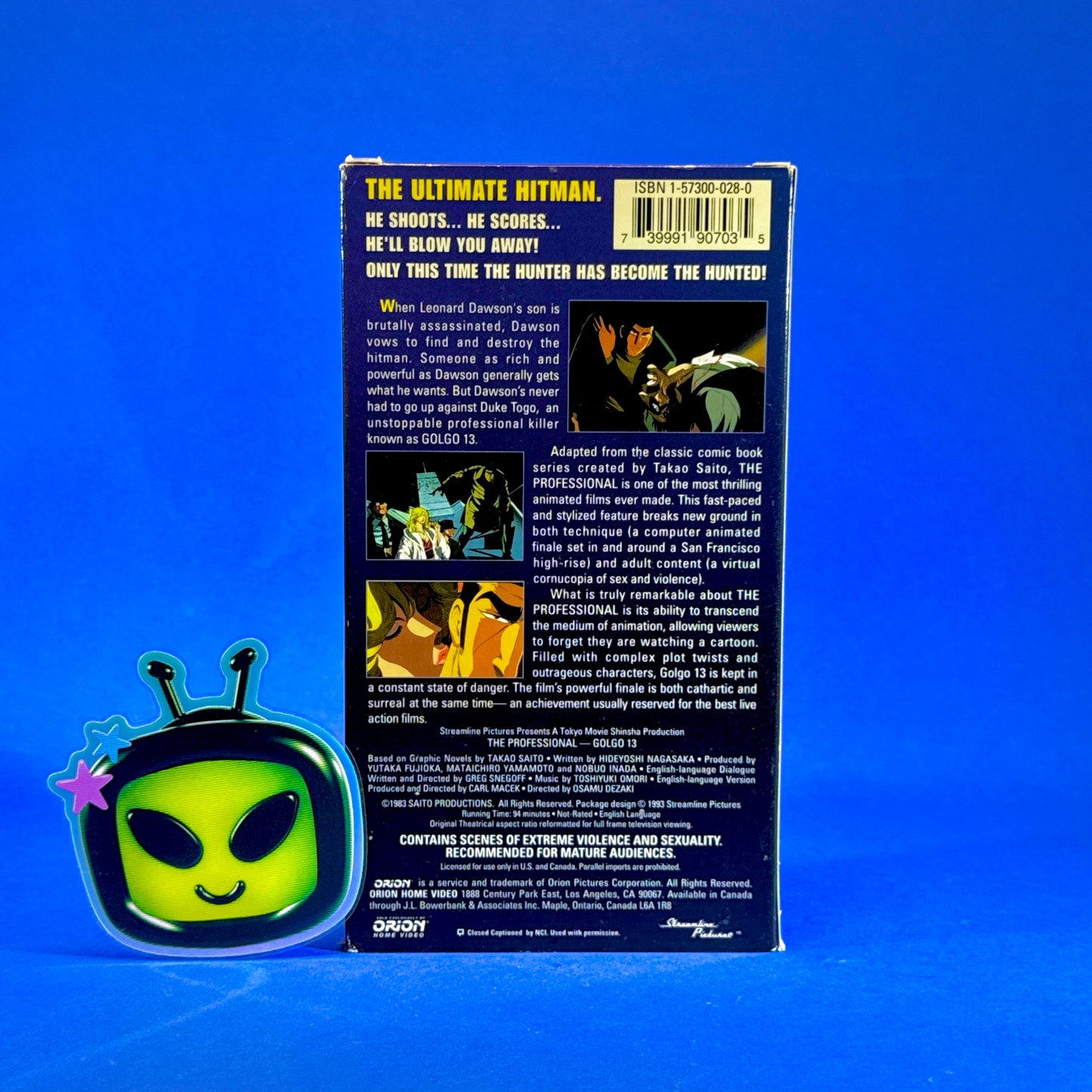 Golgo 13: The Professional VHS