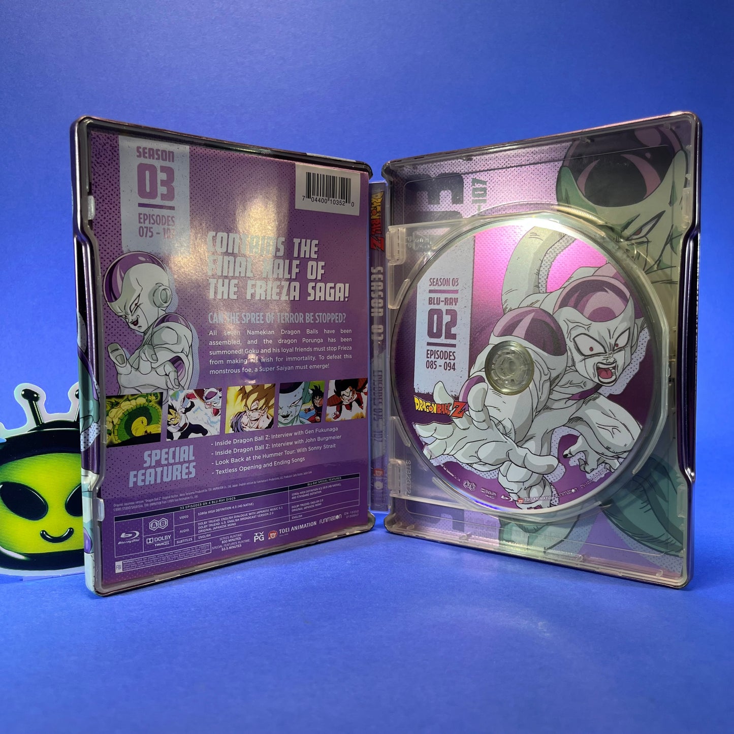 Dragon Ball Z - Season 3 SteelBook Blu-Ray