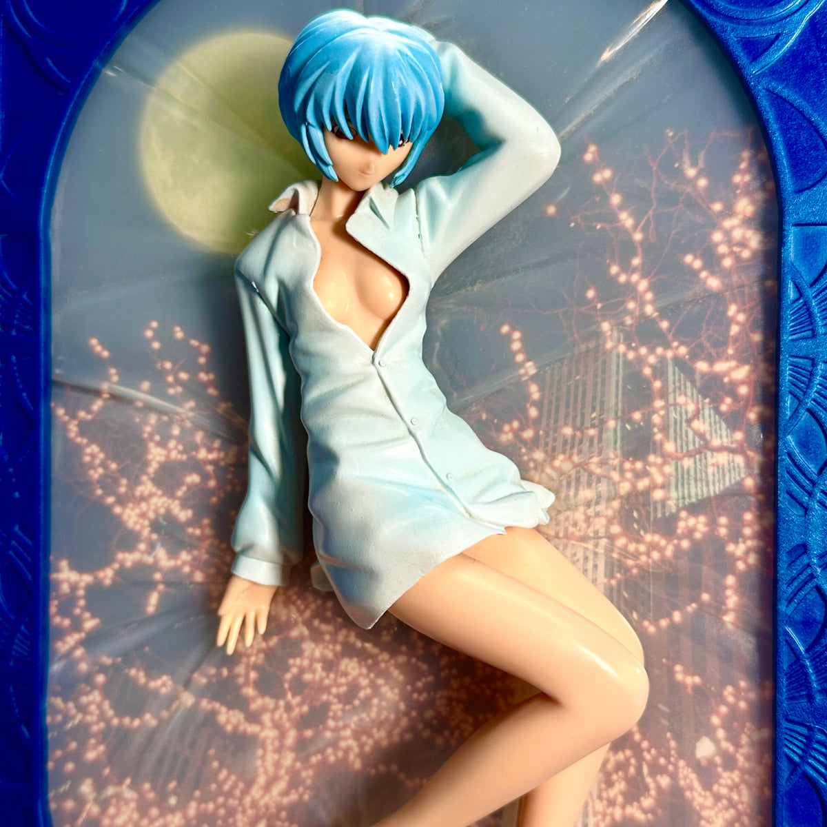 Sega - 2004 Neon Genesis Evangelion - Extra Pajamas Time Rei Ayanami Figure