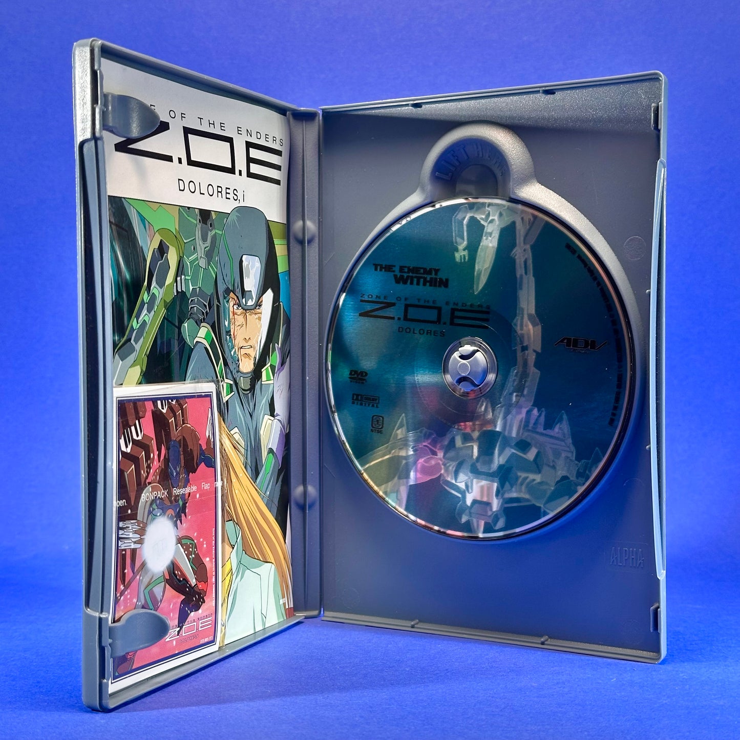 Z.O.E. Dolores, I DVD