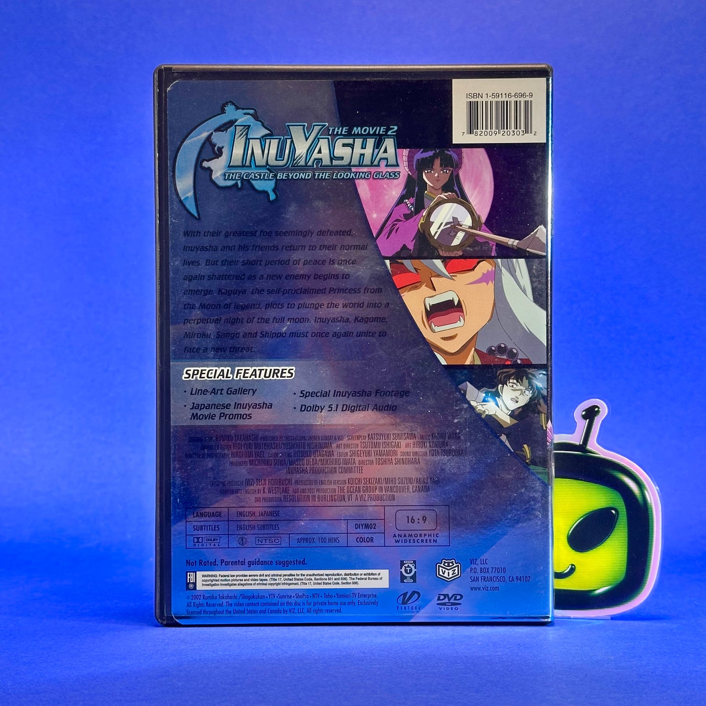 Inuyasha the Movie 2: The Castle Beyond the Looking Glass DVD