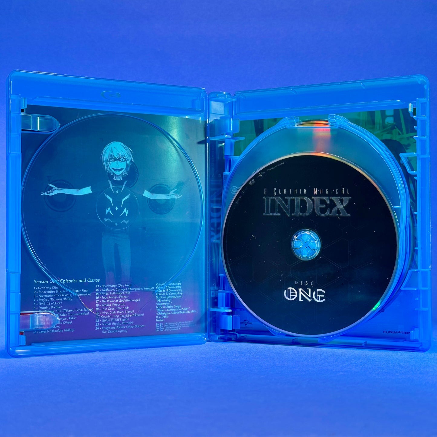 A Certain Magical Index Season 1 Blu-ray & DVD
