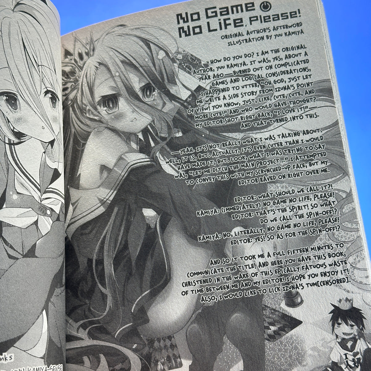 Kazuya Yuizaki & Yuu Kamiya - No Game No Life, Please! Manga