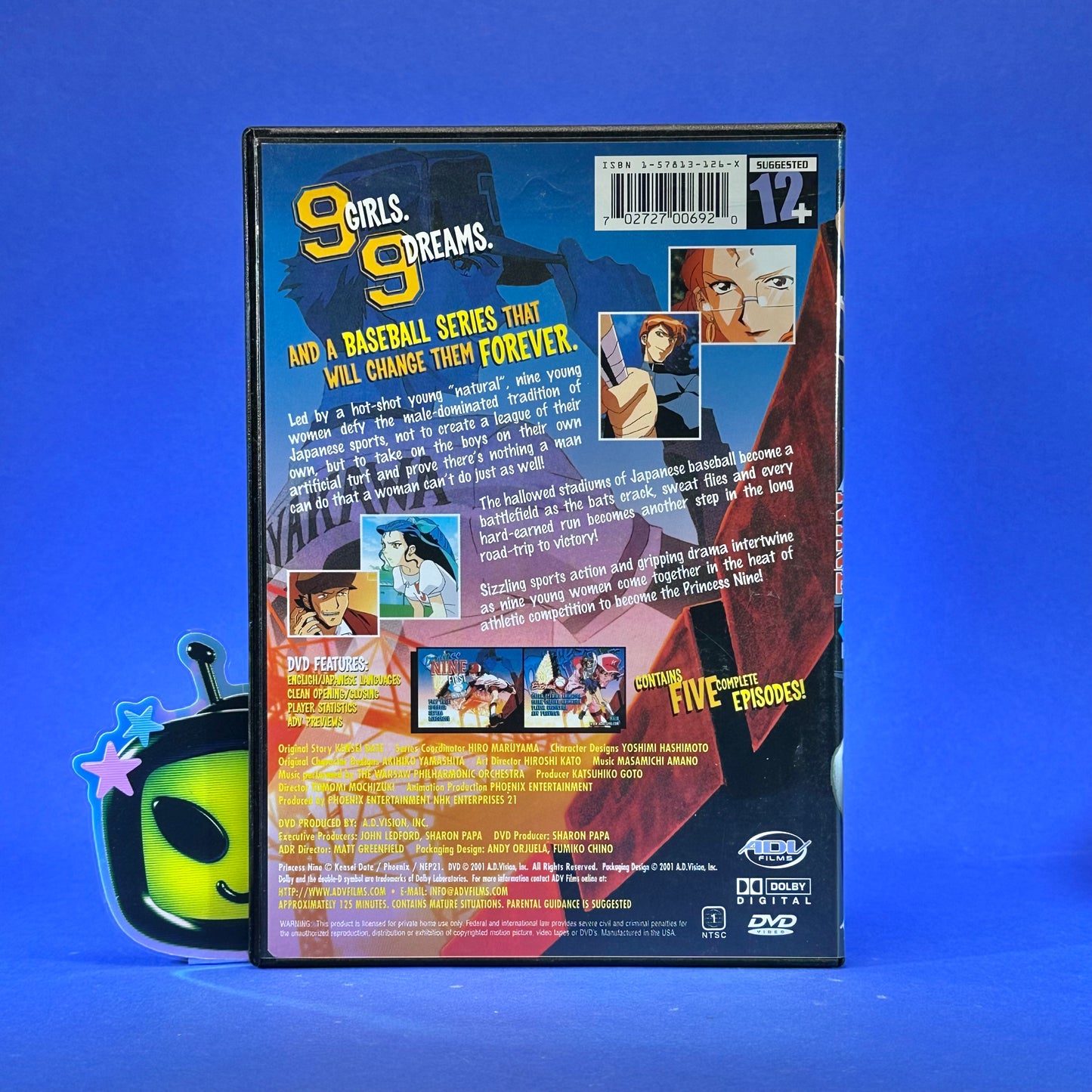 Princess Nine DVD