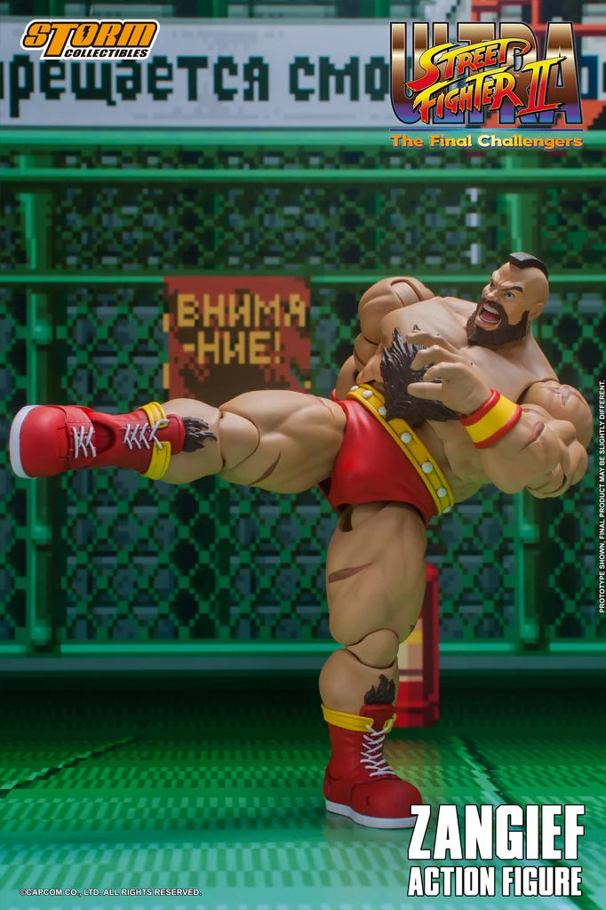 Storm Collectibles - Ultra Street Fighter II: The Final Challengers - Zangief 1/12 Action Figure