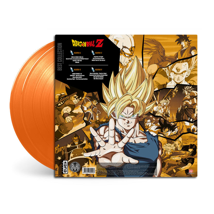 Dragon Ball Z: Original Soundtrack Best Collection 2LP Vinyl
