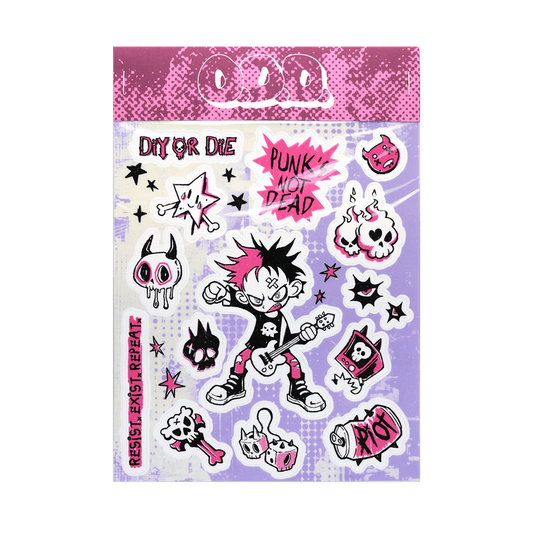O.D.D. - JaXX [Punk's Not Dead] Sticker Sheet