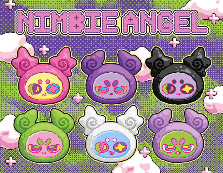 O.D.D. - [Nimbie Angel] Plush Keychain Blind Bag