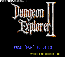 Dungeon Explorer II - PC Engine Super CD Rom