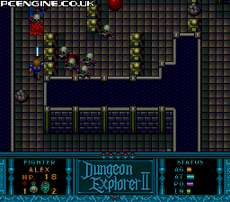Dungeon Explorer II - PC Engine Super CD Rom