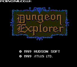 Dungeon Explorer - TurboGrafx-16