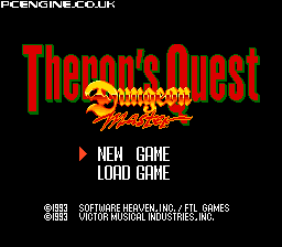 Dungeon Master: Theron’s Quest - Turbo Duo