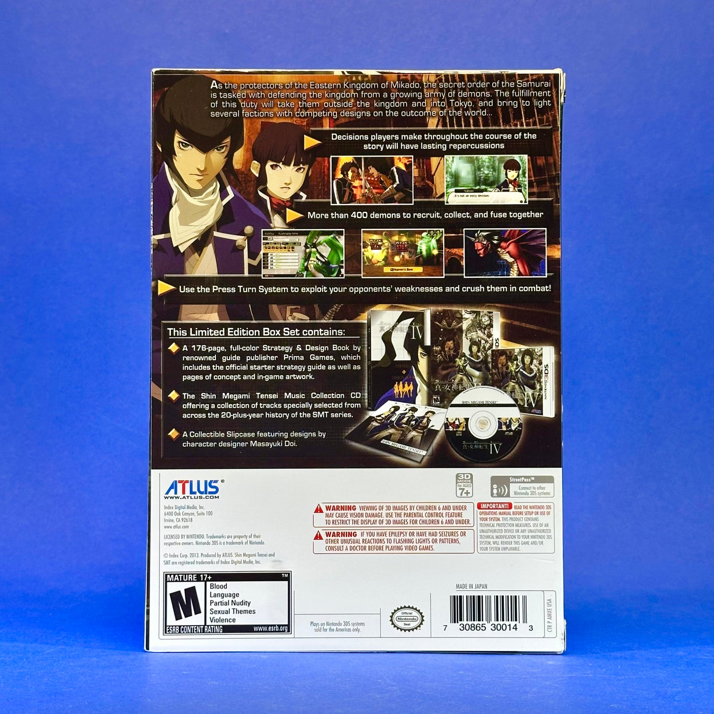 Shin Megami Tensei IV: 3DS Limited Edition - Nintendo 3DS