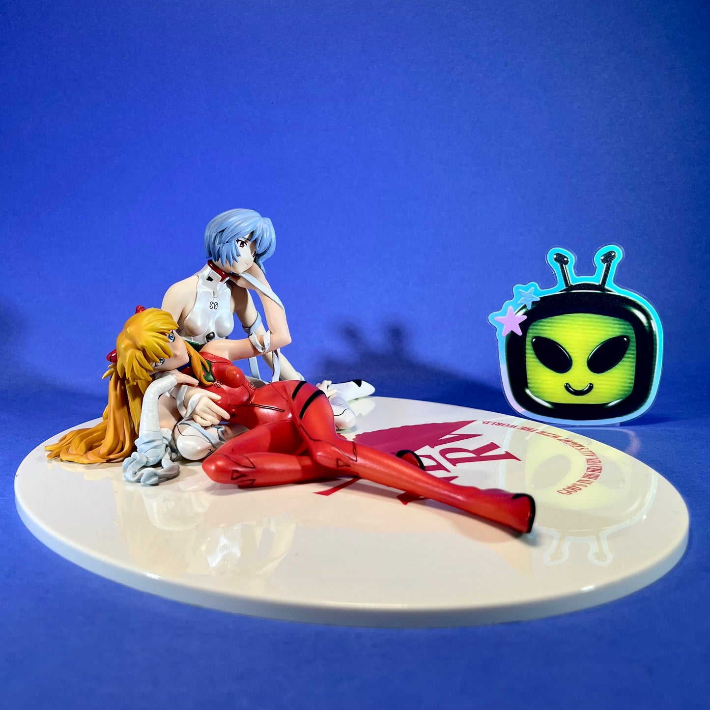 Kotobukiya - 2008 1/8 Scale Pre-Painted Statue Rei & Asuka Plugsuit Ver.