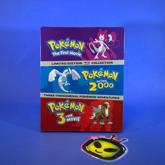 Pokemon Movie Trilogy Limited Edition Steelbook Blu-ray