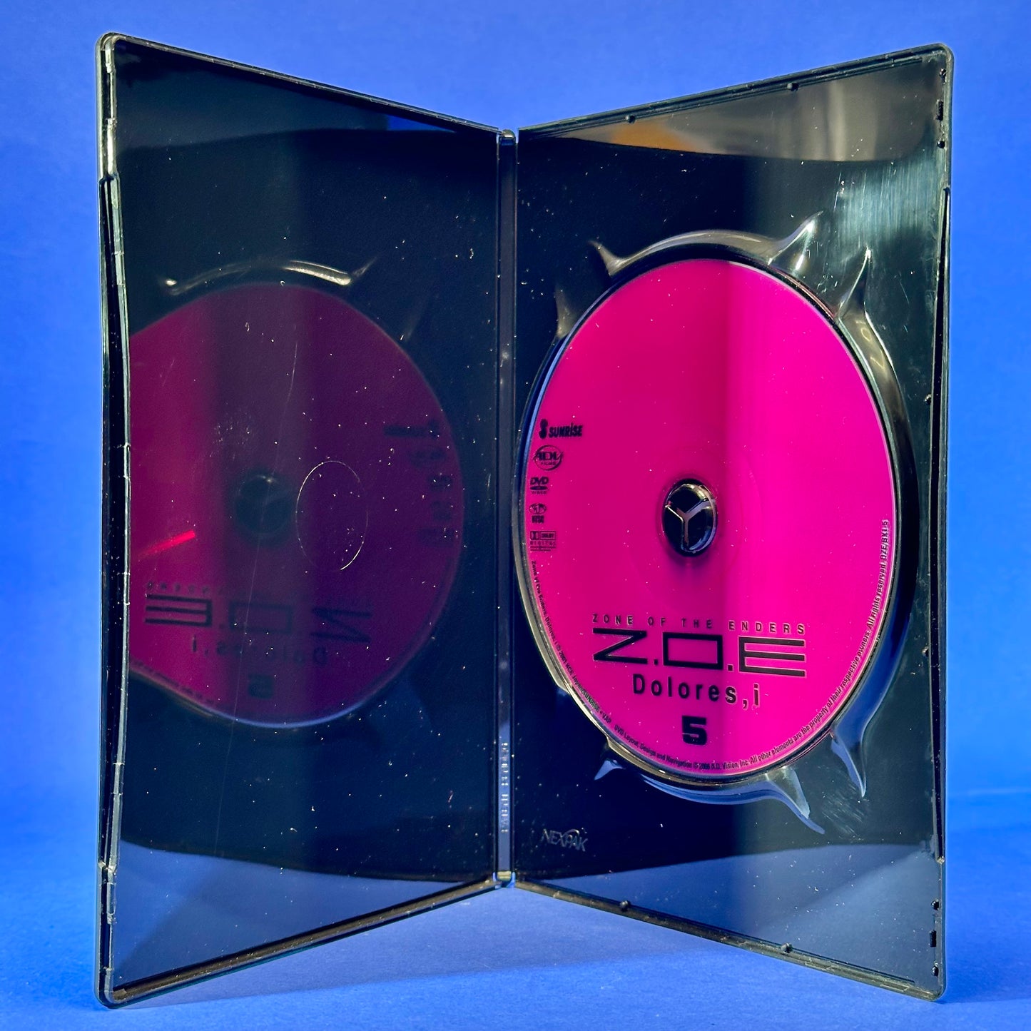 Z.O.E. Dolores, I DVD