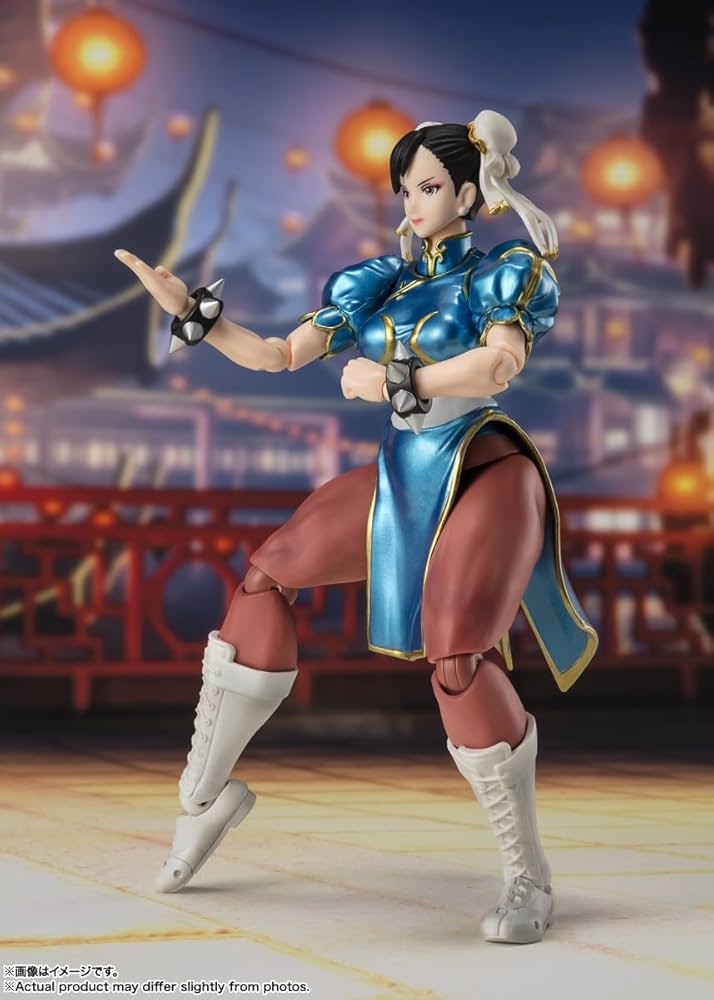 Tamashii Nations S.H. Figuarts - Street Fighter 6 Chun-Li (Outfit 2 Ver.) Action Figure