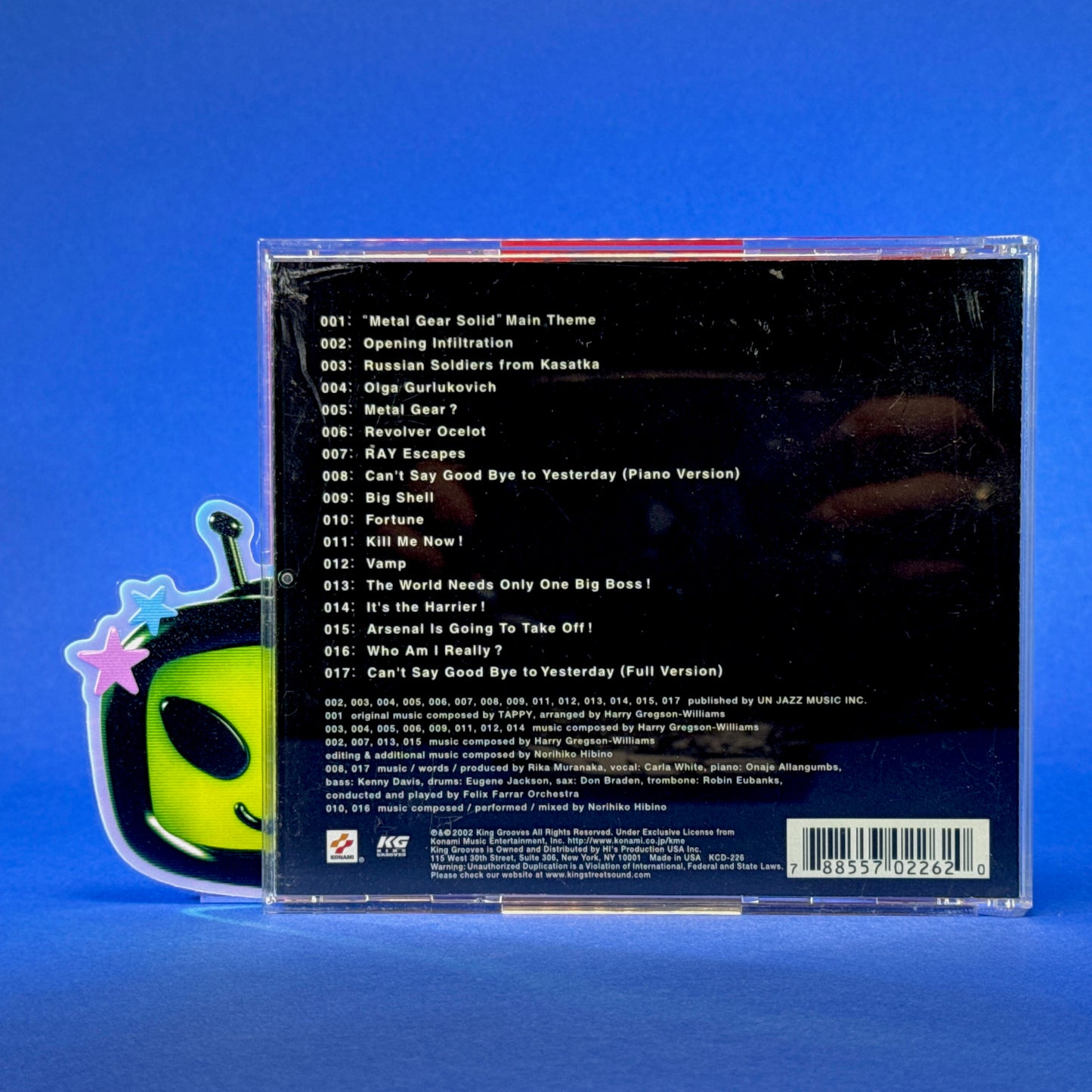 Metal Gear Solid 2: Sons of Liberty (Original Soundtrack) CD