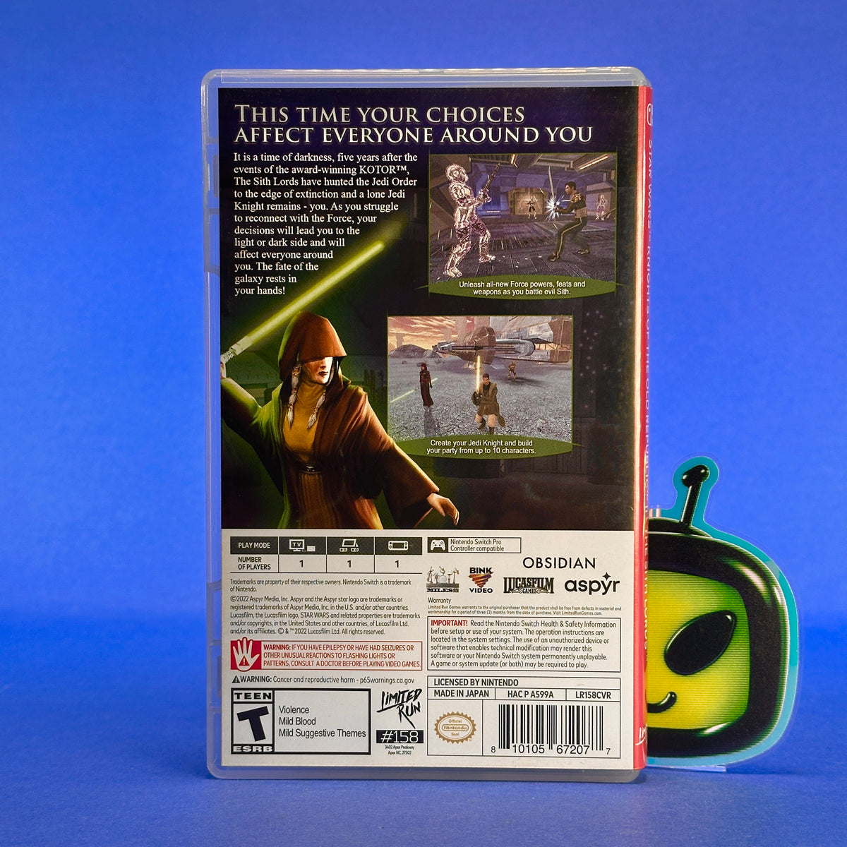 Nintendo Switch - Star Wars: Knights of the Old Republic II - The Sith Lords
