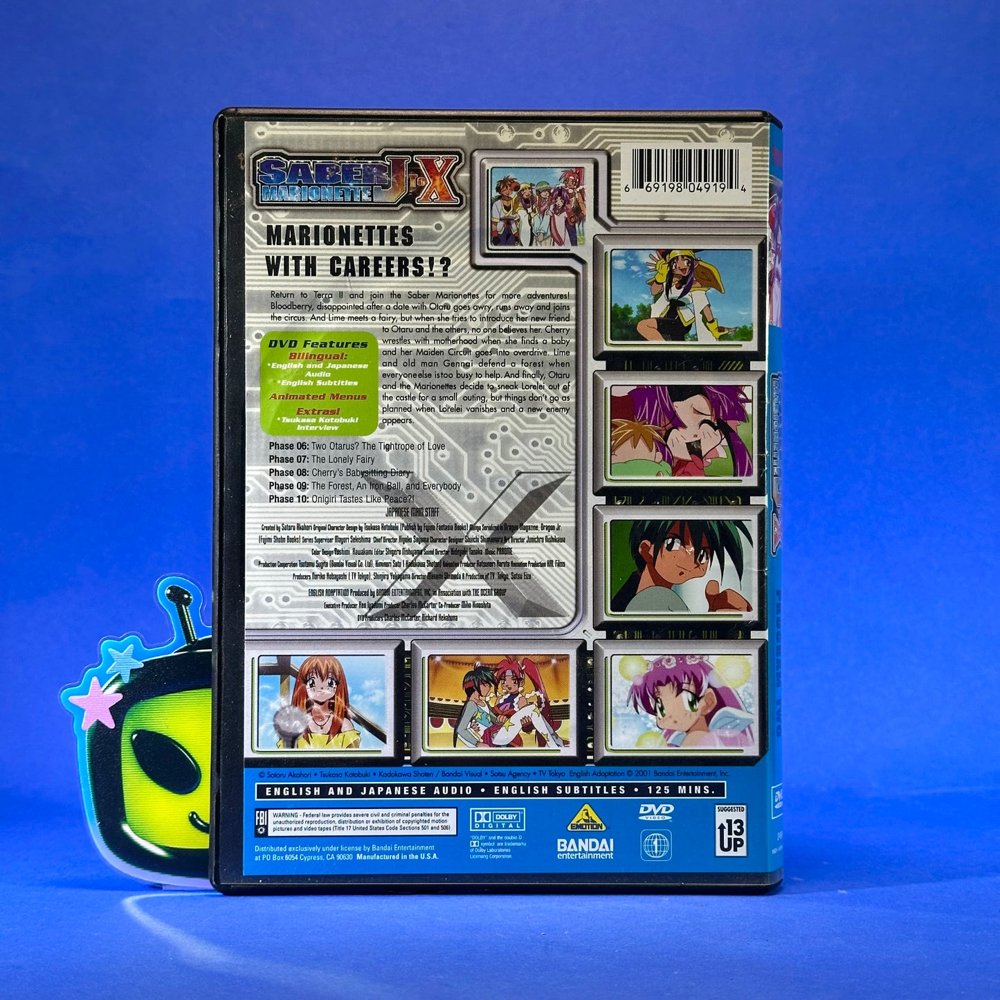 Saber Marionette J to X DVD Collection