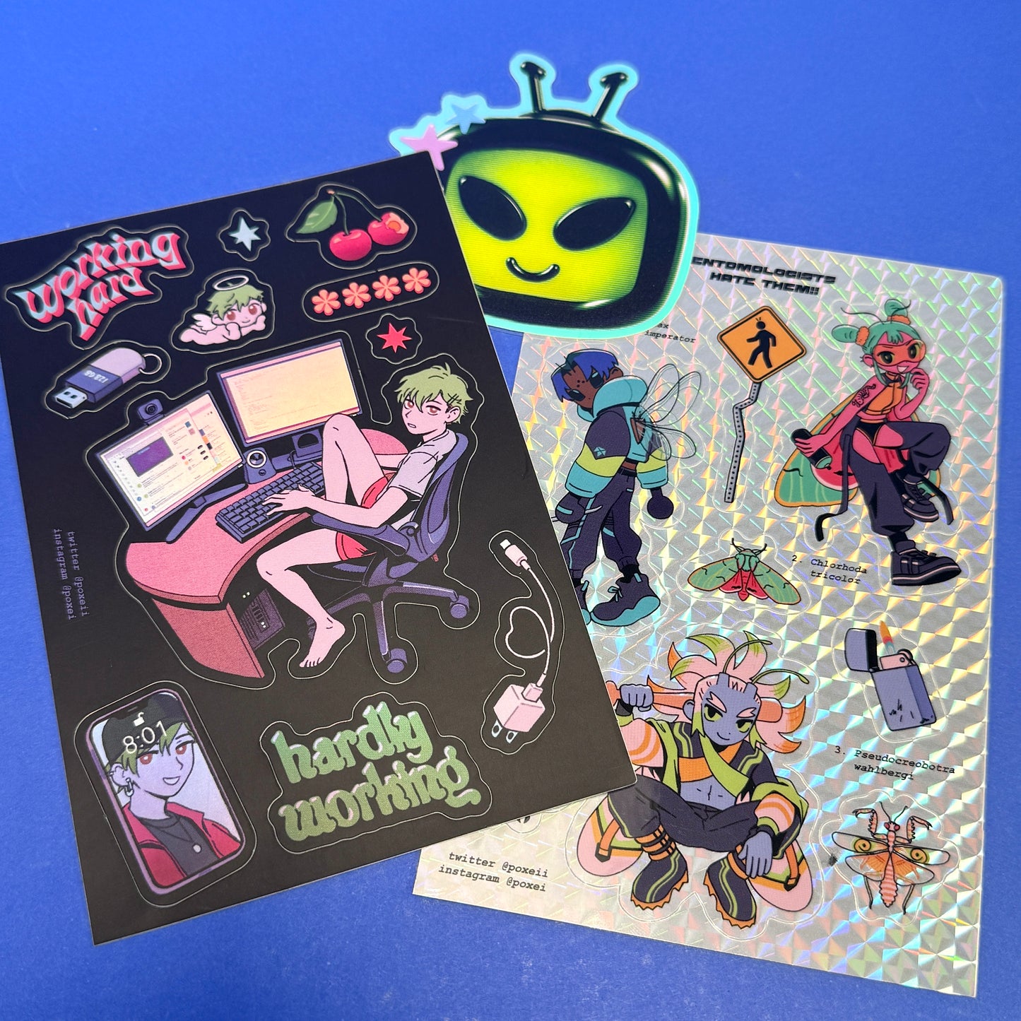 Poxei - Sticker Sheets