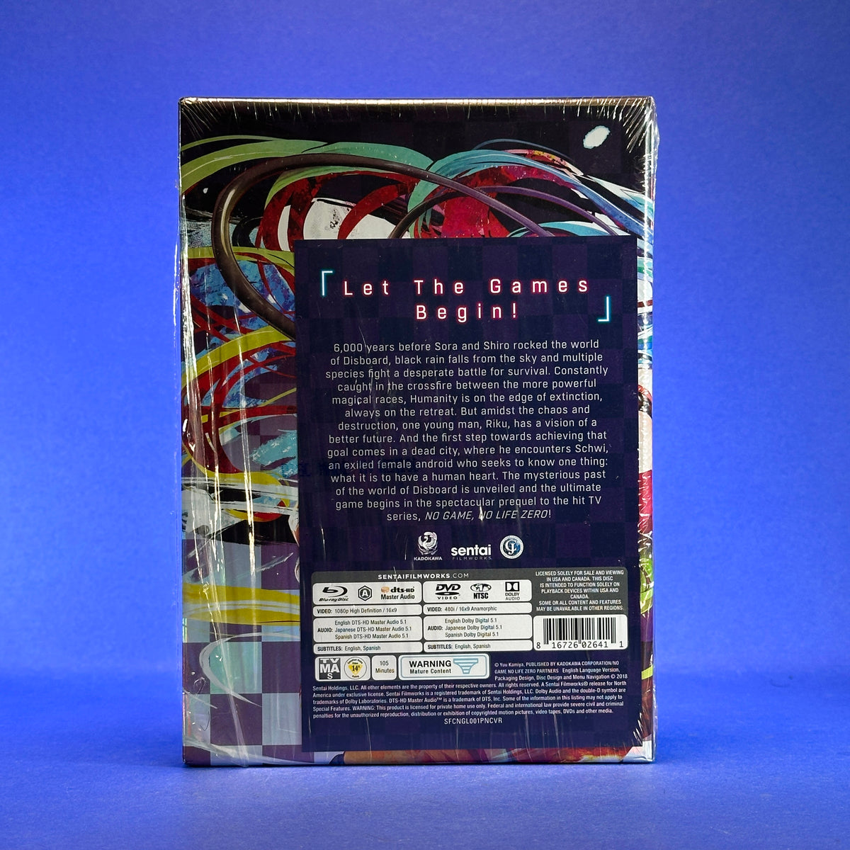 No Game, No Life: Zero - Blu-Ray