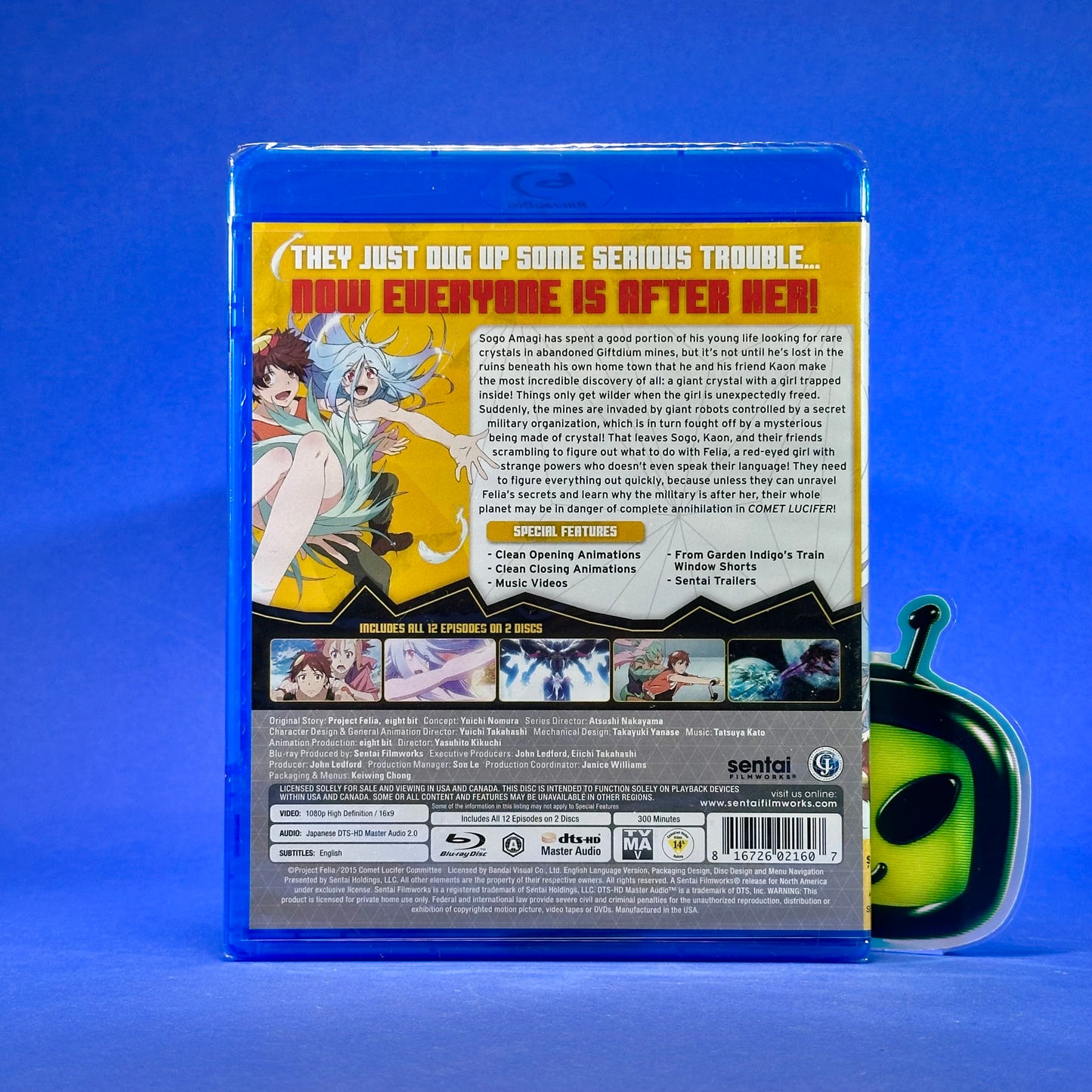 Comet Lucifer Complete Collection Blu-ray