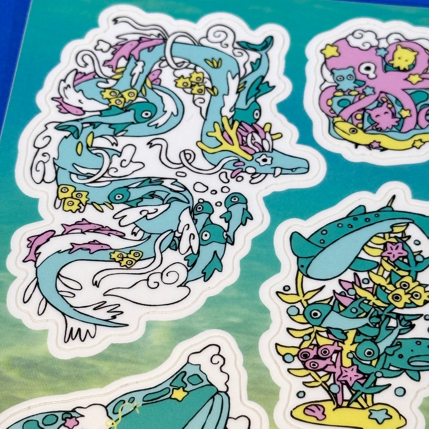 Bryson McBee - Sea Creatures Sticker Sheet