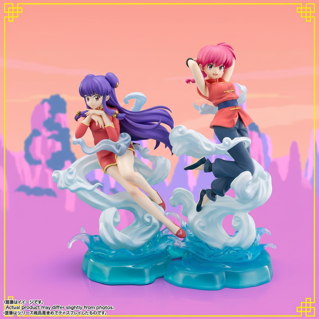 Tamashii Nations - Ranma 1/2 Figuarts ZERO Ranma & Shampoo Figures