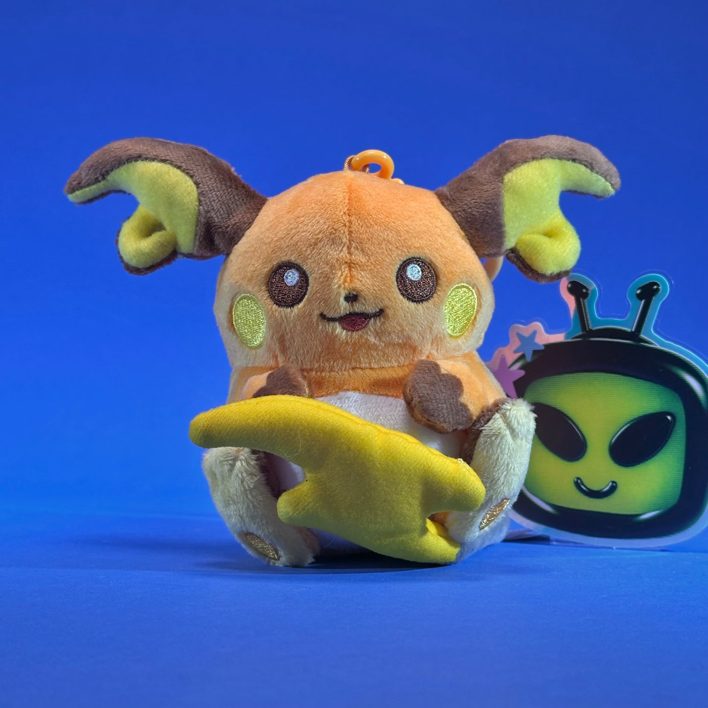 2025 Pokemon Center Raichu Magnet Plush Keychain