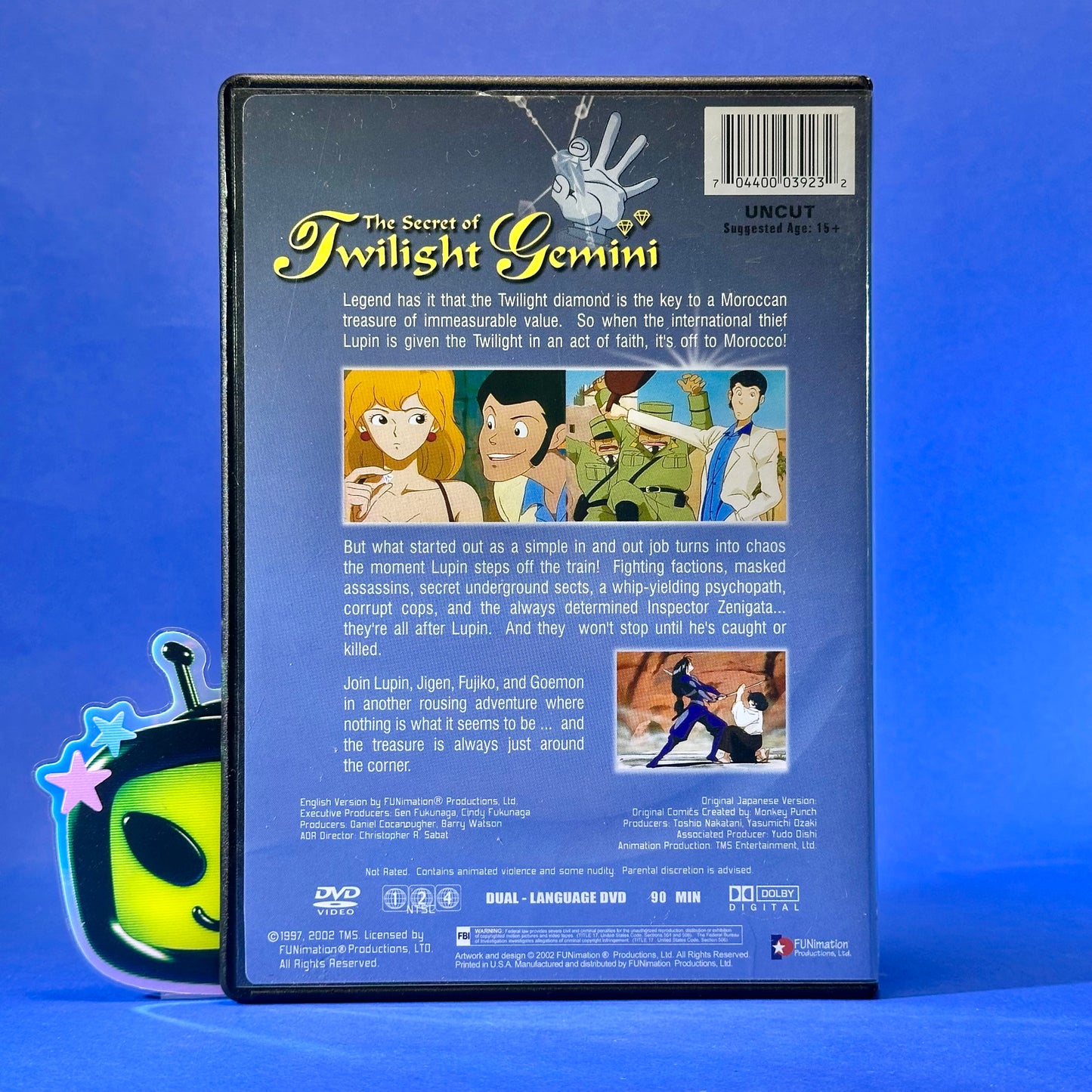 Lupin The 3rd: The Secret of Twilight Gemini DVD