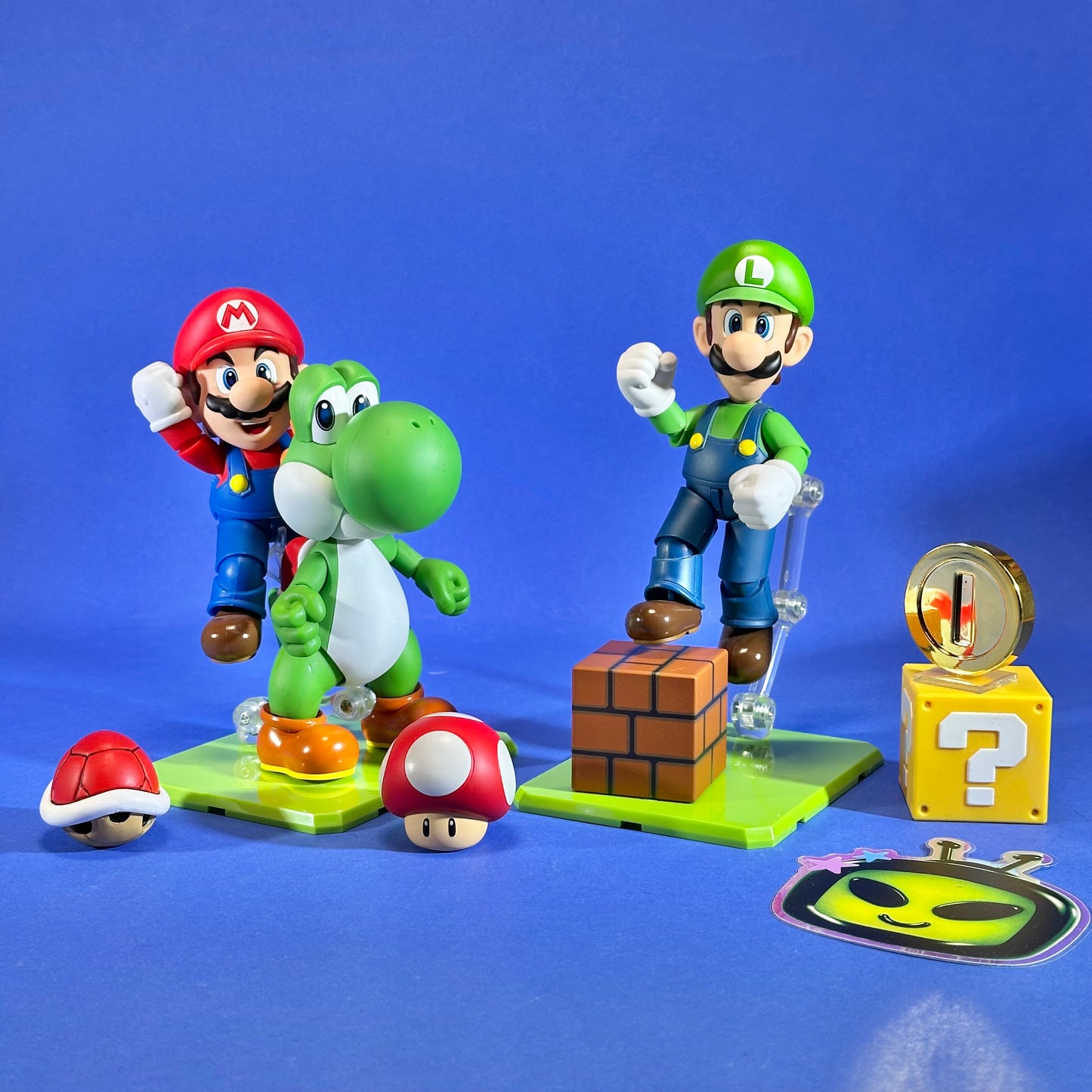 Tamashii Nations S.H.Figuarts - Super Mario Action Figures