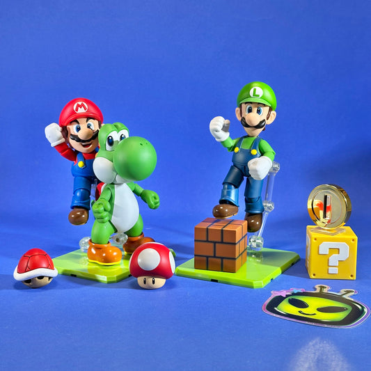 Tamashii Nations S.H.Figuarts - Super Mario Action Figures
