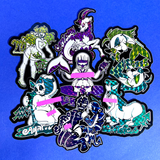 Meeks n Poke - Zodiac Sticker Collection