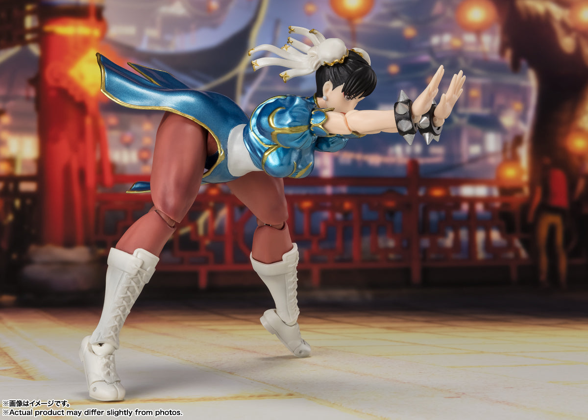 Tamashii Nations S.H. Figuarts - Street Fighter 6 Chun-Li (Outfit 2 Ver.) Action Figure