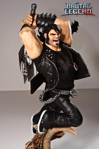 Double Fine x Electronic Arts - 2009 Brutal Legend - Eddie Riggs ~Limited Edition~ Statue