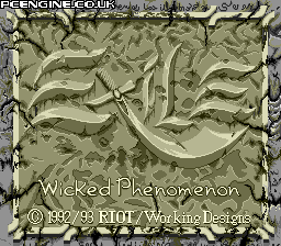 Exile: Wicked Phenomenon - TurboGrafx-16