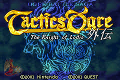 Tactics Ogre: The Knight Of Lodis - Nintendo Gameboy Advance