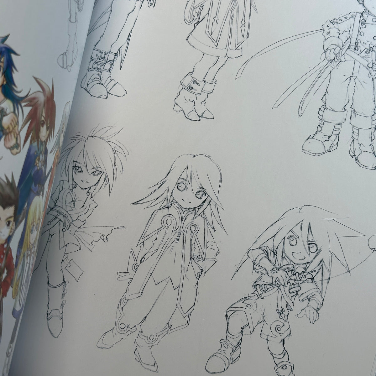 Tales of Series The 20th Anniversary: Kosuke Fujishima's Character Works