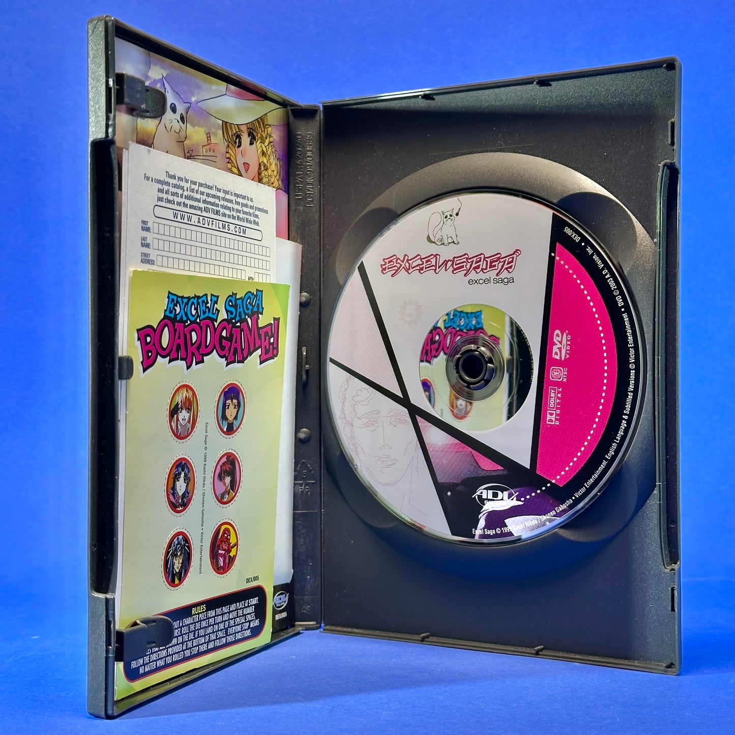 Excel Saga DVD